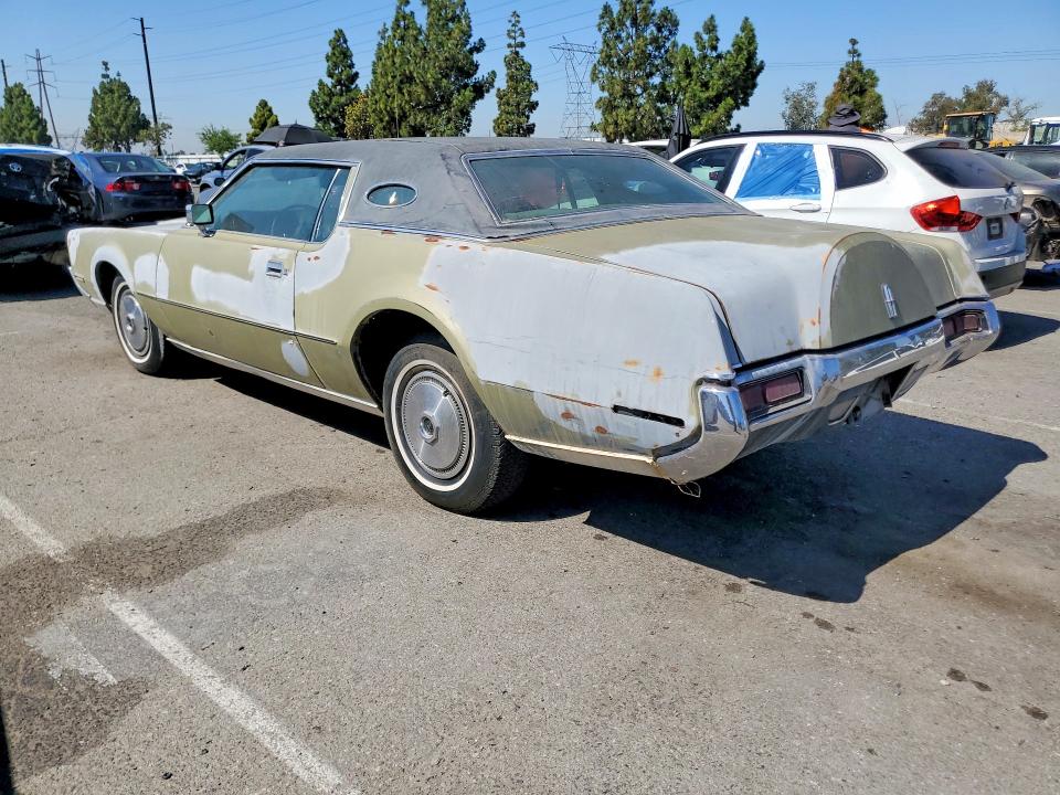 Продаж на аукціоні авто 1972 Lincoln Continental, vin: 2Y89A847314, номер лоту: 63734906