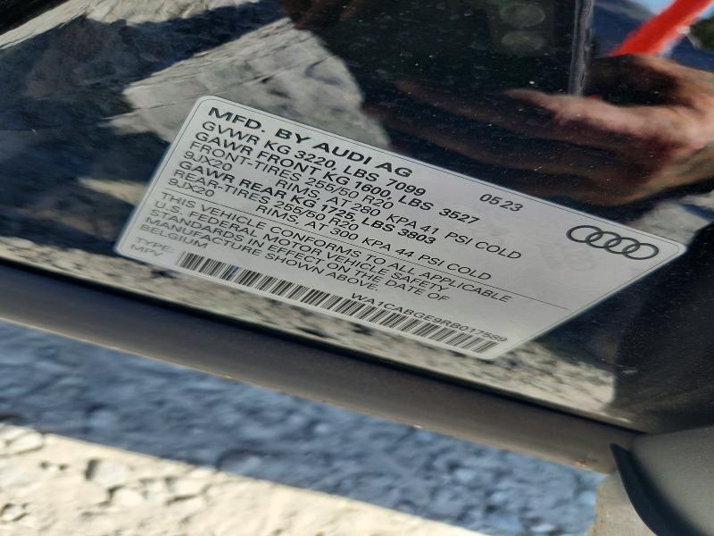 Aukcja sprzedaży 2024 Audi Q8 E-tron, vin: WA1CABGE9RB017589, numer aukcji: 65470586