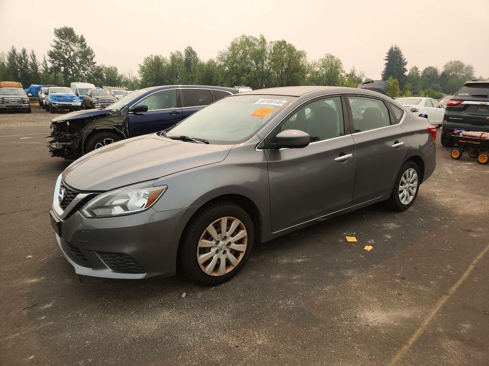 Продаж на аукціоні авто 2017 Nissan Sentra, vin: 3N1AB7AP5HL696987, номер лоту: 64109146