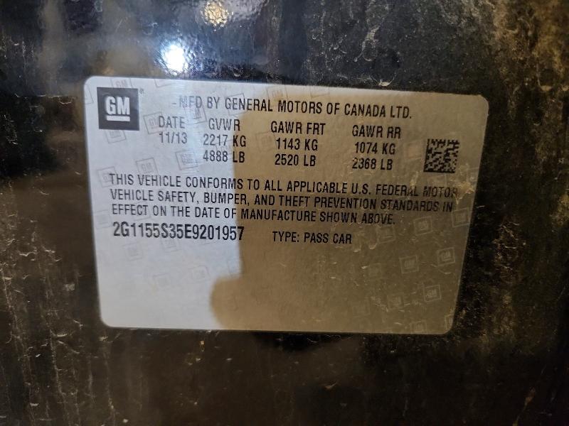 64446726 :رقم المزاد ، 2G1155S35E9201957 vin ، 2014 Chevrolet Impala مزاد بيع