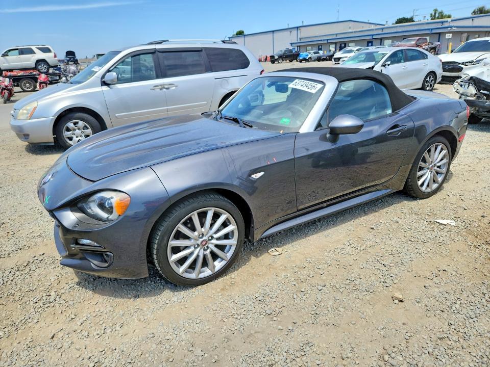 2019 Fiat 124 Spider მანქანა იყიდება აუქციონზე, vin: JC1NFAEK8K0141094, აუქციონის ნომერი: 63749456