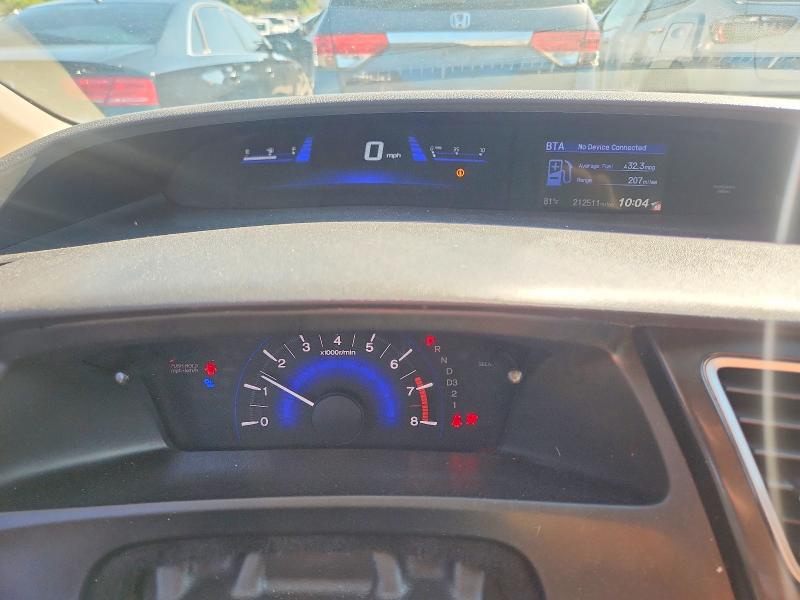 62518236 :رقم المزاد ، 19XFB2F91DE076166 vin ، 2013 Honda Civic مزاد بيع