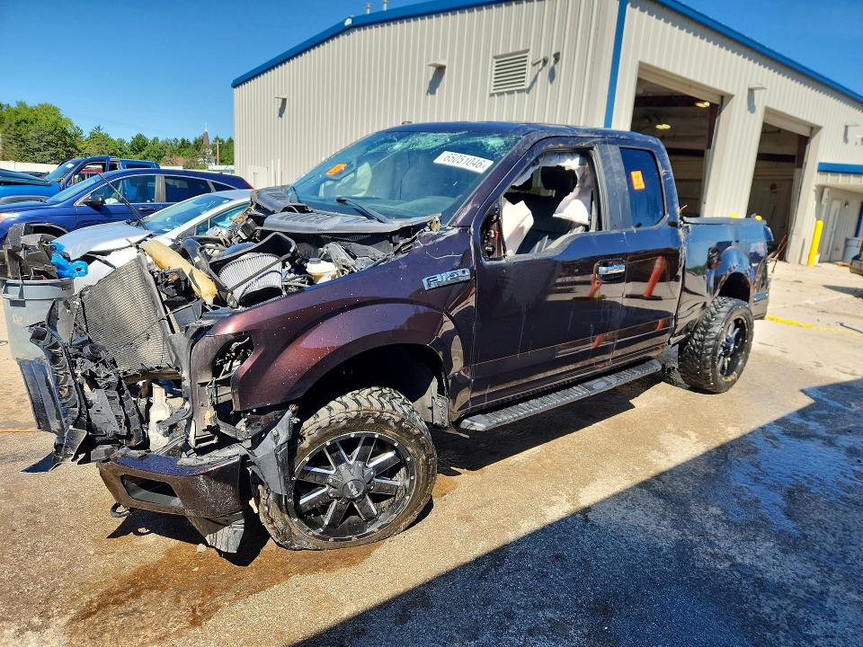 65051046 :رقم المزاد ، 1FTEX1EPXJFC93756 vin ، 2018 Ford F150 مزاد بيع