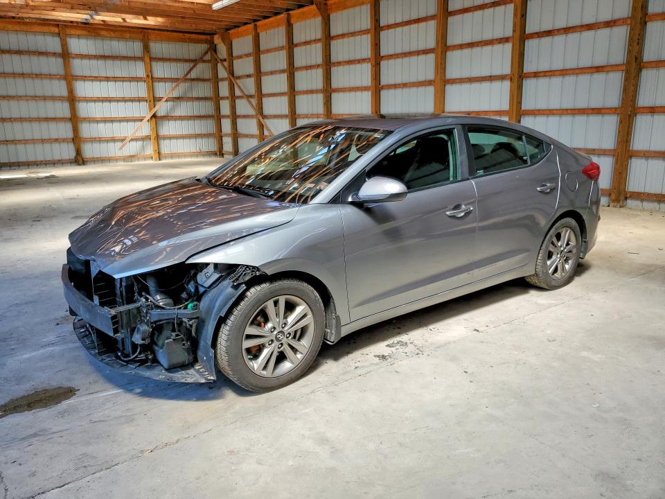 63154136 :رقم المزاد ، KMHD84LF2JU494739 vin ، 2018 Hyundai Elantra مزاد بيع