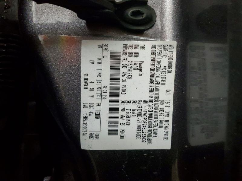 Продажа на аукционе авто 2014 Ford Focus, vin: 1FADP3F24EL233432, номер лота: 64976556