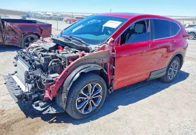 2021 Honda Cr-v მანქანა იყიდება აუქციონზე, vin: 2HKRW1H52MH419942, აუქციონის ნომერი: 65063596