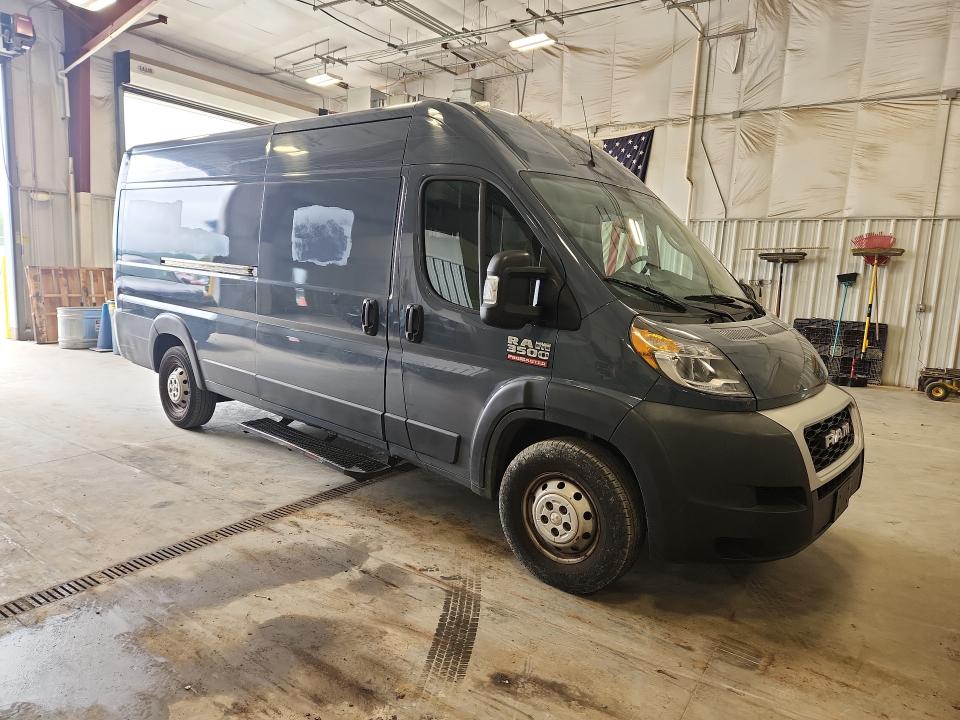 2021 Ram Promaster 3500 მანქანა იყიდება აუქციონზე, vin: 3C6FRVJG6ME503819, აუქციონის ნომერი: 64186166