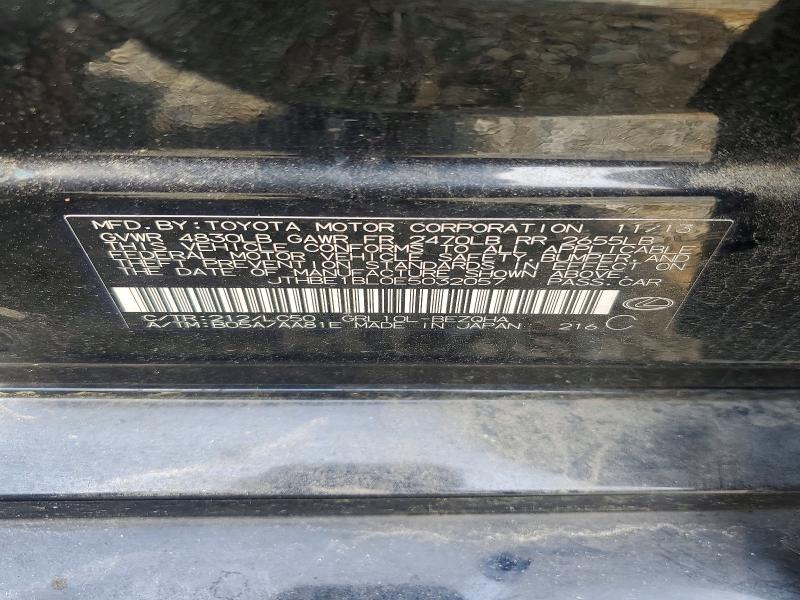 Aukcja sprzedaży 2014 Lexus Gs, vin: JTHBE1BL0E5032057, numer aukcji: 64966026