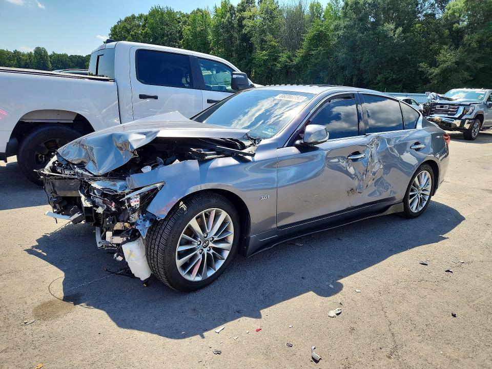 2019 Infiniti Q50 მანქანა იყიდება აუქციონზე, vin: JN1EV7AR5KM550094, აუქციონის ნომერი: 66206756