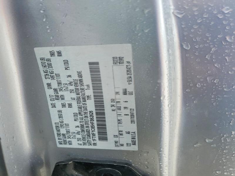 61616156 :رقم المزاد ، 1FTMF1C85HFB62626 vin ، 2017 Ford F150 مزاد بيع