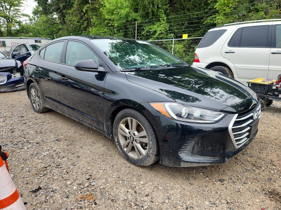 2018 Hyundai Elantra მანქანა იყიდება აუქციონზე, vin: 5NPD84LF1JH281733, აუქციონის ნომერი: 64395386