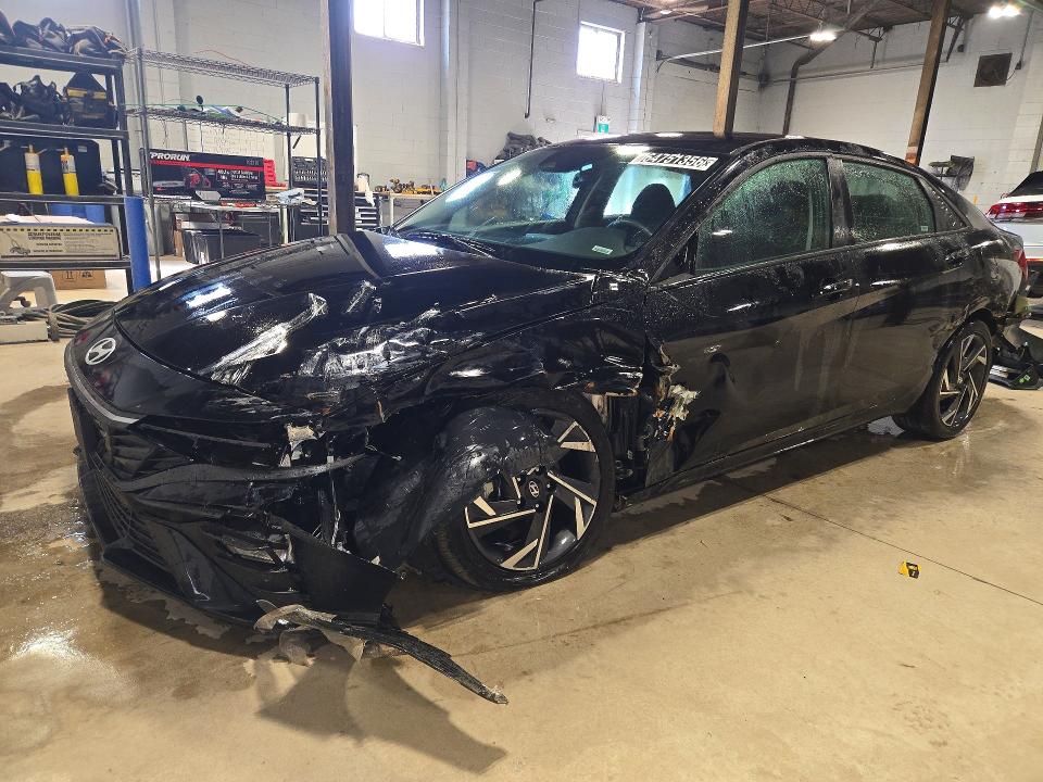 2025 Hyundai Elantra მანქანა იყიდება აუქციონზე, vin: KMHLM4DG8SU035859, აუქციონის ნომერი: 64751356