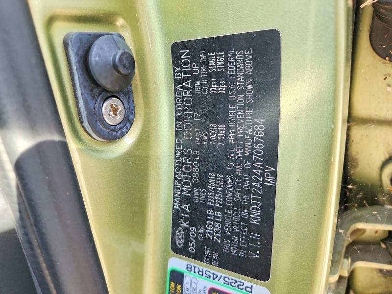Продаж на аукціоні авто 2010 Kia Soul, vin: KNDJT2A24A7067684, номер лоту: 66373286