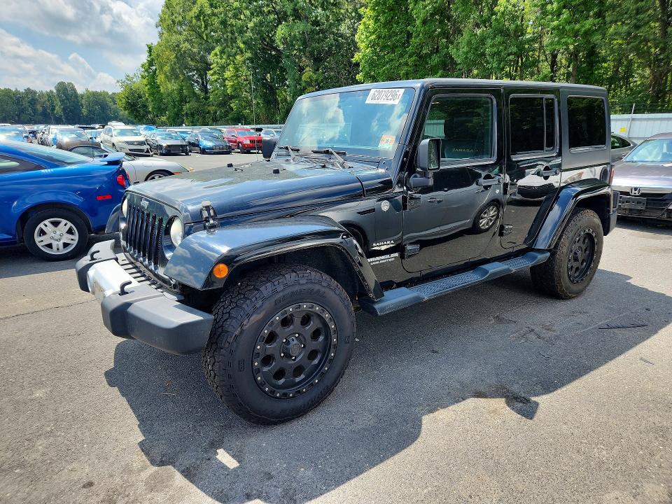 Aukcja sprzedaży 2014 Jeep Wrangler Unlimited, vin: 1C4BJWEG1EL141051, numer aukcji: 62079296