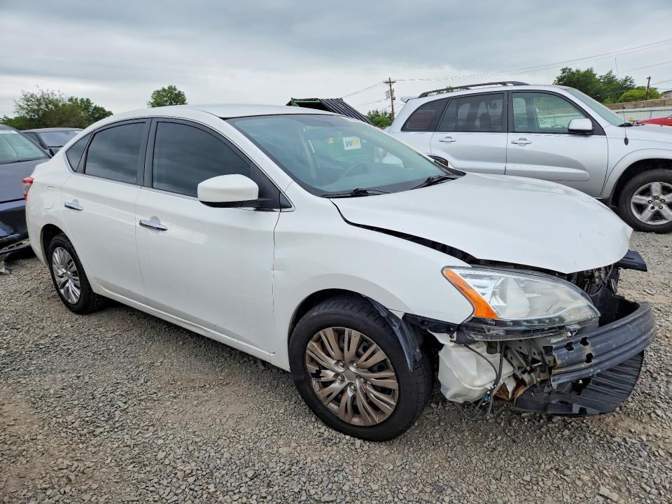 2013 Nissan Sentra მანქანა იყიდება აუქციონზე, vin: 3N1AB7AP3DL608531, აუქციონის ნომერი: 63992266
