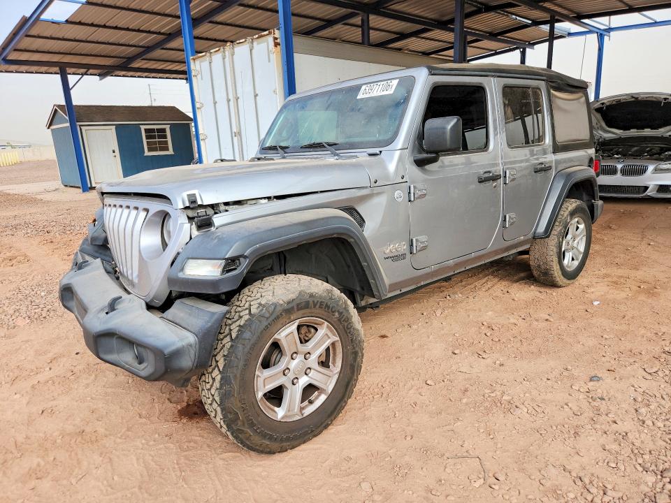 Продаж на аукціоні авто 2020 Jeep Wrangler Unlimited, vin: 1C4HJXDG6LW229770, номер лоту: 63971106