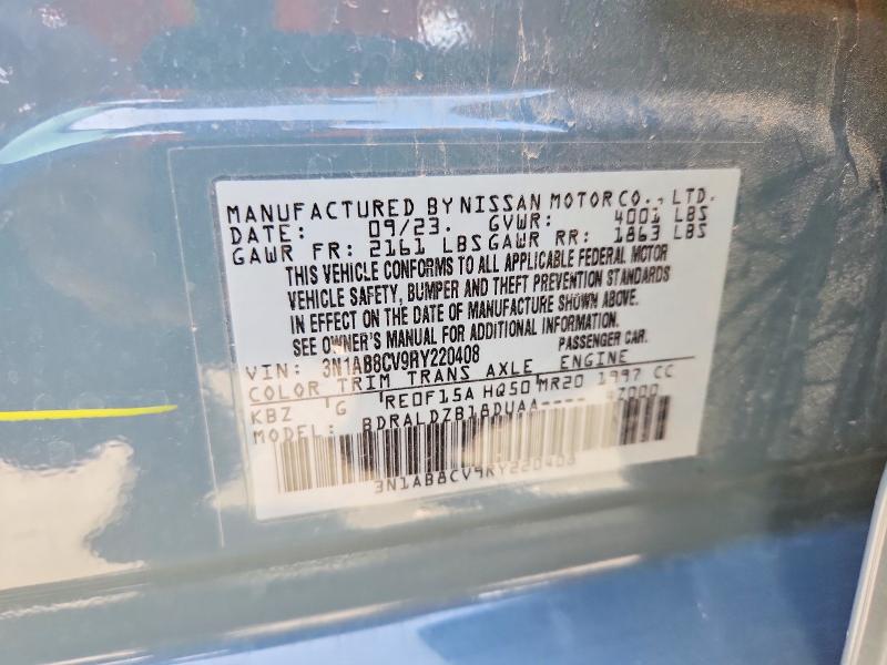 Продаж на аукціоні авто 2024 Nissan Sentra, vin: 3N1AB8CV9RY220408, номер лоту: 66041886