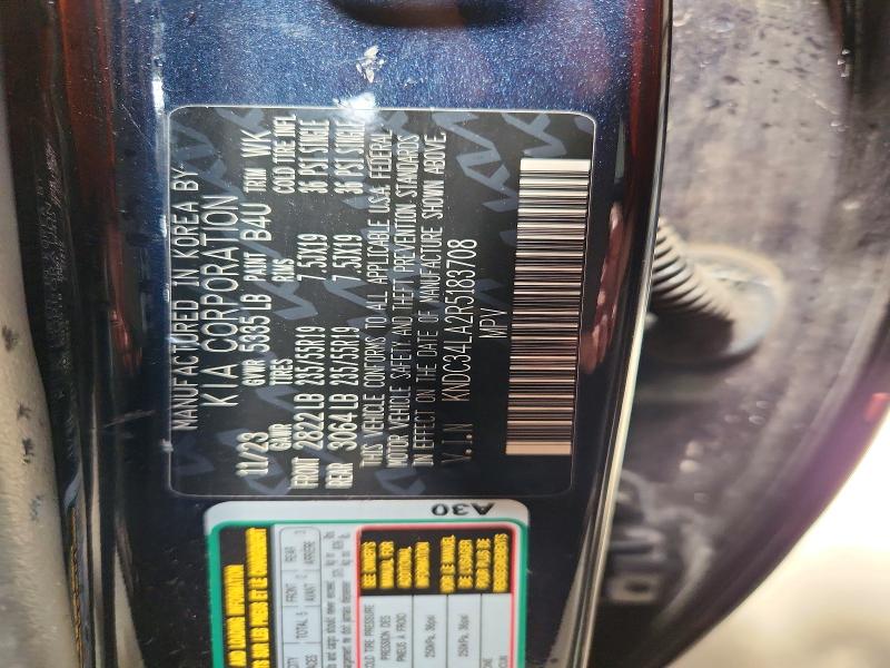Aukcja sprzedaży 2024 Kia Ev6, vin: KNDC34LA2R5183708, numer aukcji: 64129826