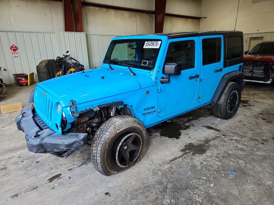 65439676 :رقم المزاد ، 1C4BJWDG5HL611961 vin ، 2017 Jeep Wrangler Unlimited مزاد بيع