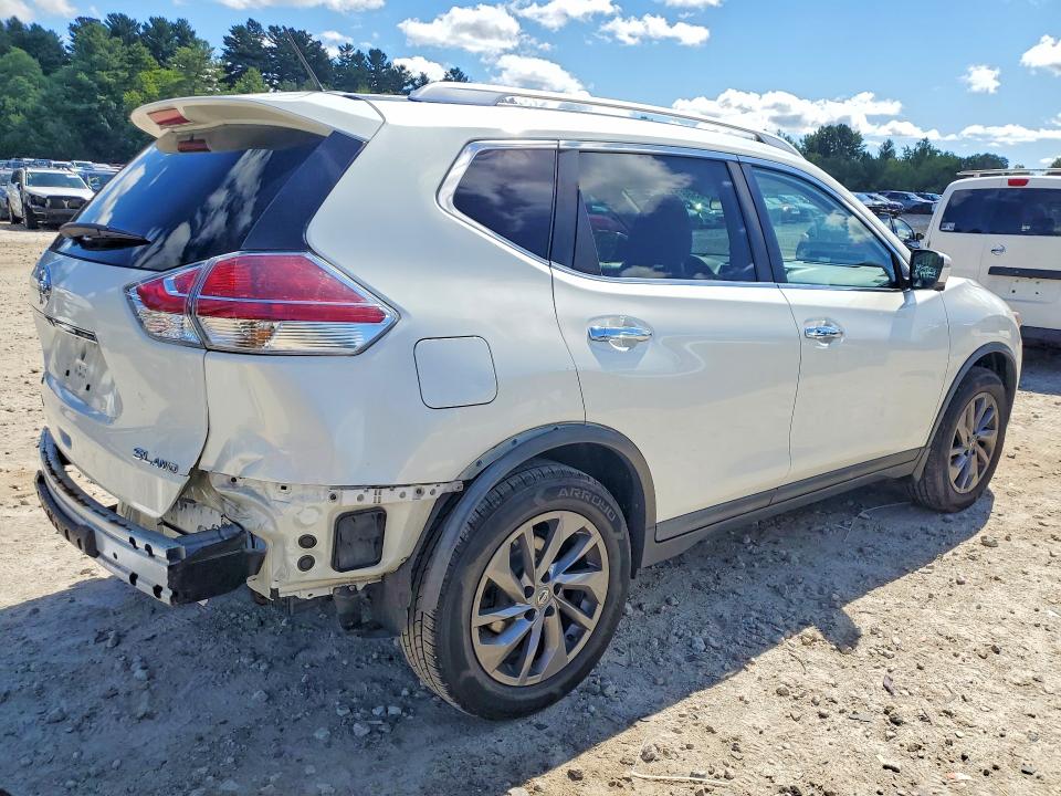 Продаж на аукціоні авто 2016 Nissan Rogue, vin: KNMAT2MV7GP723990, номер лоту: 65887416
