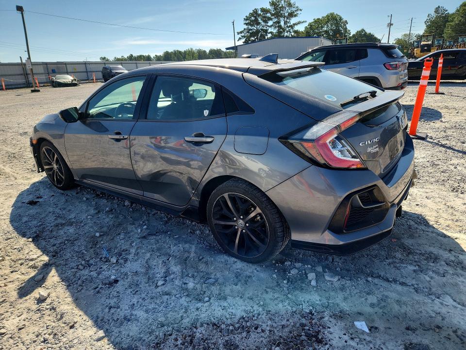 2021 Honda Civic მანქანა იყიდება აუქციონზე, vin: SHHFK7H42MU203059, აუქციონის ნომერი: 64508876