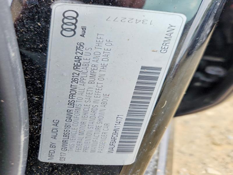 Продаж на аукціоні авто 2017 Audi A6, vin: WAUF8AFC6HN114171, номер лоту: 65897386