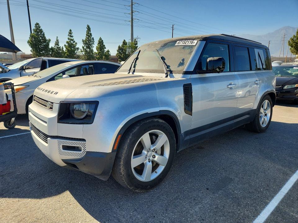 67152116 :رقم المزاد ، SALE17EU4L2002407 vin ، 2020 Land Rover Defender مزاد بيع