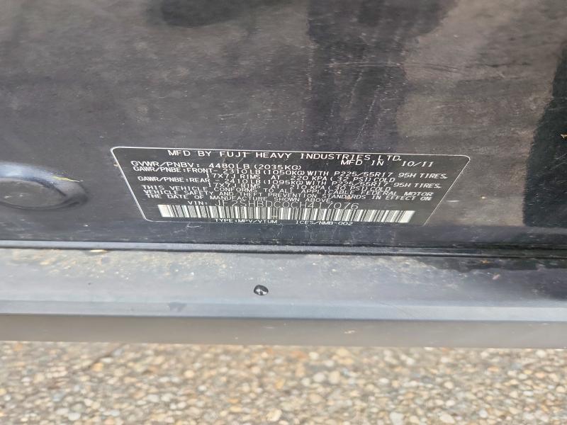 64820986 :رقم المزاد ، JF2SHBDC0CH417076 vin ، 2012 Subaru Forester مزاد بيع