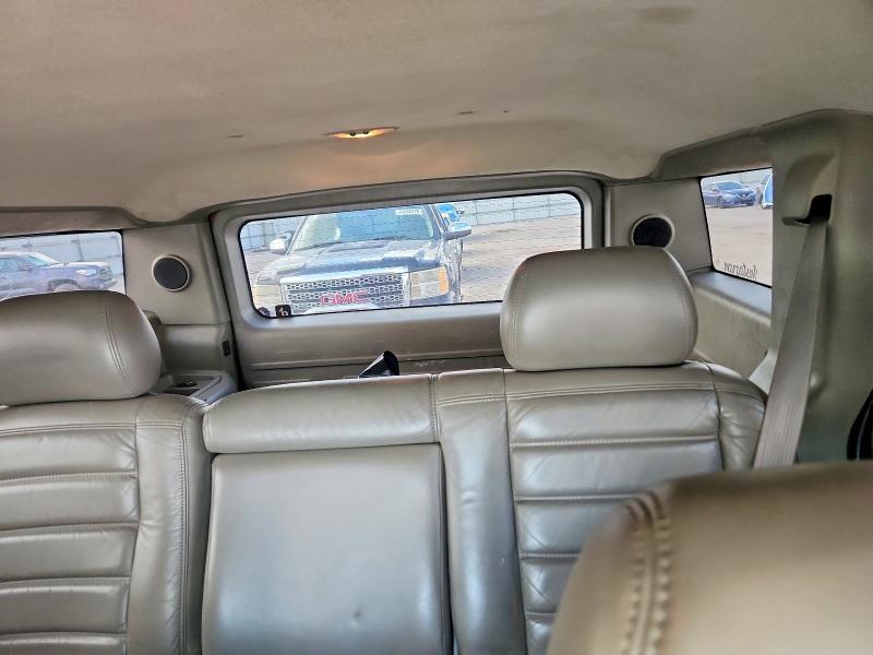 2003 Hummer H2 მანქანა იყიდება აუქციონზე, vin: 5GRGN23U73H121848, აუქციონის ნომერი: 63220136