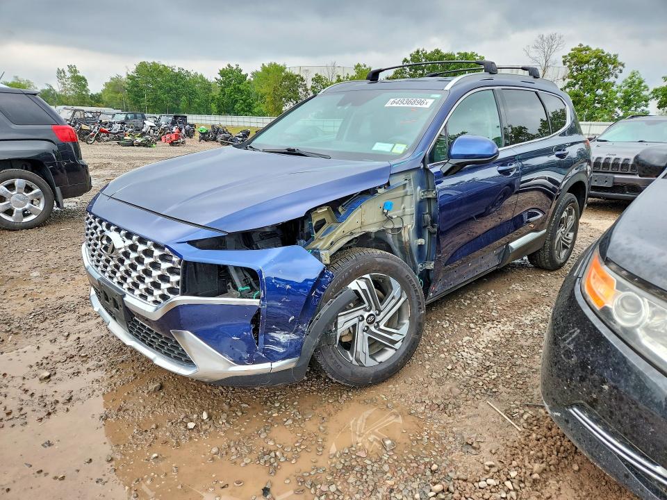 2022 Hyundai Santa Fe მანქანა იყიდება აუქციონზე, vin: 5NMS2DAJXNH430319, აუქციონის ნომერი: 64936896