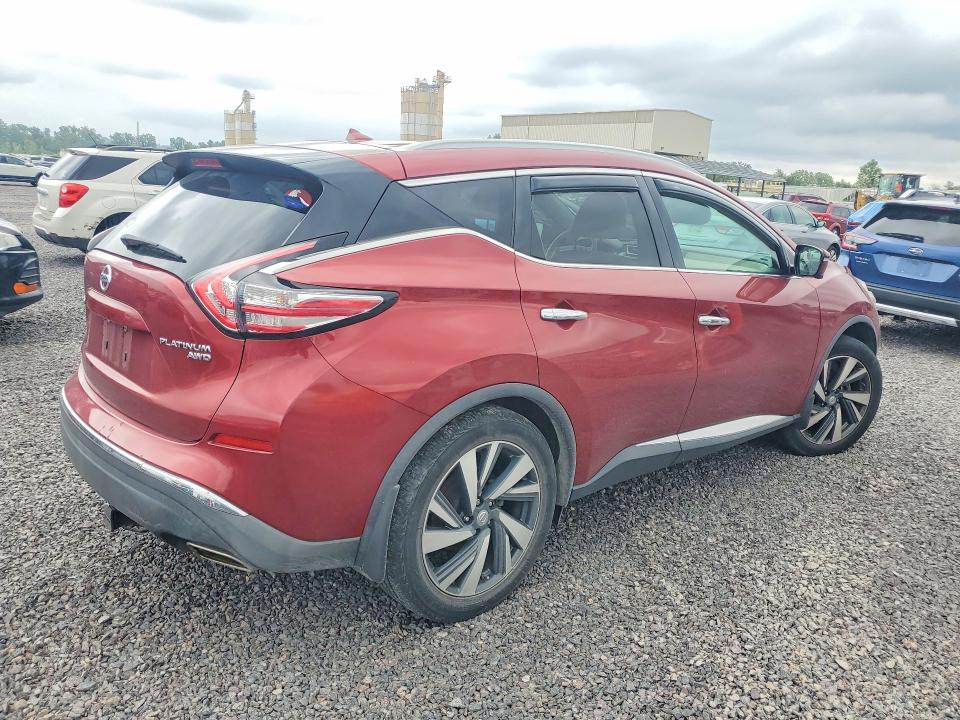 Aukcja sprzedaży 2015 Nissan Murano, vin: 5N1AZ2MH7FN248159, numer aukcji: 64242576