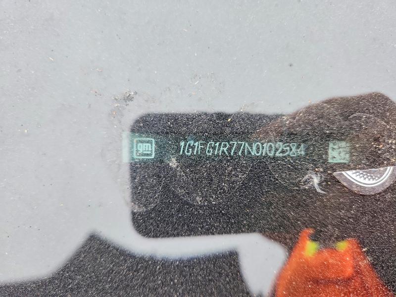 2022 Chevrolet Camaro მანქანა იყიდება აუქციონზე, vin: 1G1FG1R77N0102584, აუქციონის ნომერი: 64412846