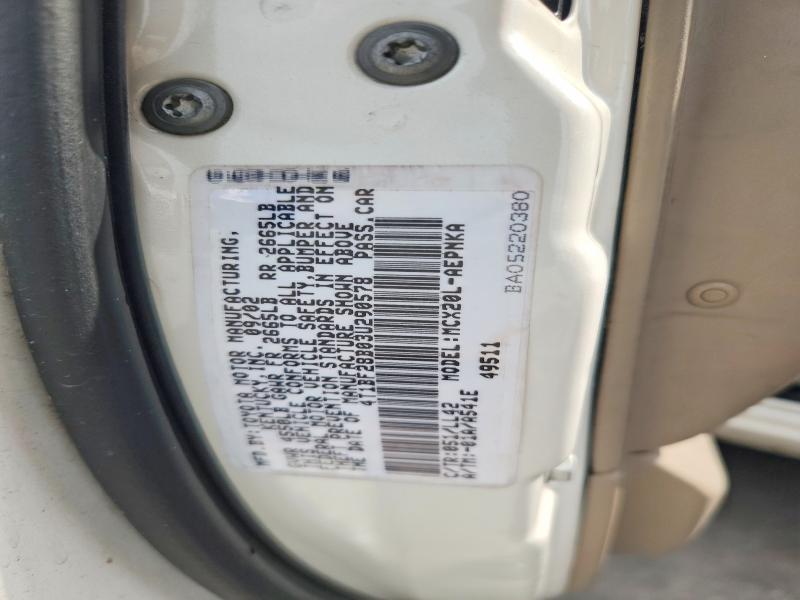 66437626 :رقم المزاد ، 4T1BF28B03U290578 vin ، 2003 Toyota Avalon مزاد بيع