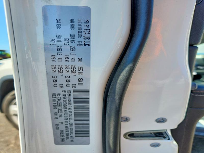 Продажа на аукционе авто 2018 Jeep Compass, vin: 3C4NJDBB8JT436933, номер лота: 63523266