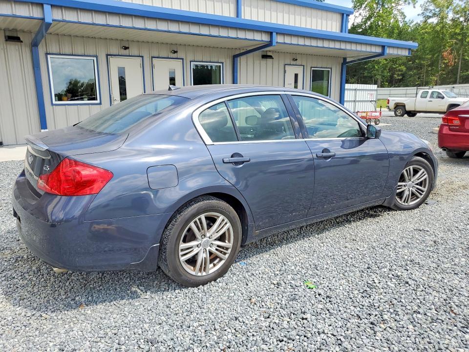 2011 Infiniti G25 Sedan მანქანა იყიდება აუქციონზე, vin: JN1DV6AP4BM831193, აუქციონის ნომერი: 63617686