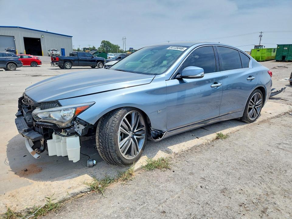 64135046 :رقم المزاد ، JN1BV7ARXEM695901 vin ، 2014 Infiniti Q50 مزاد بيع