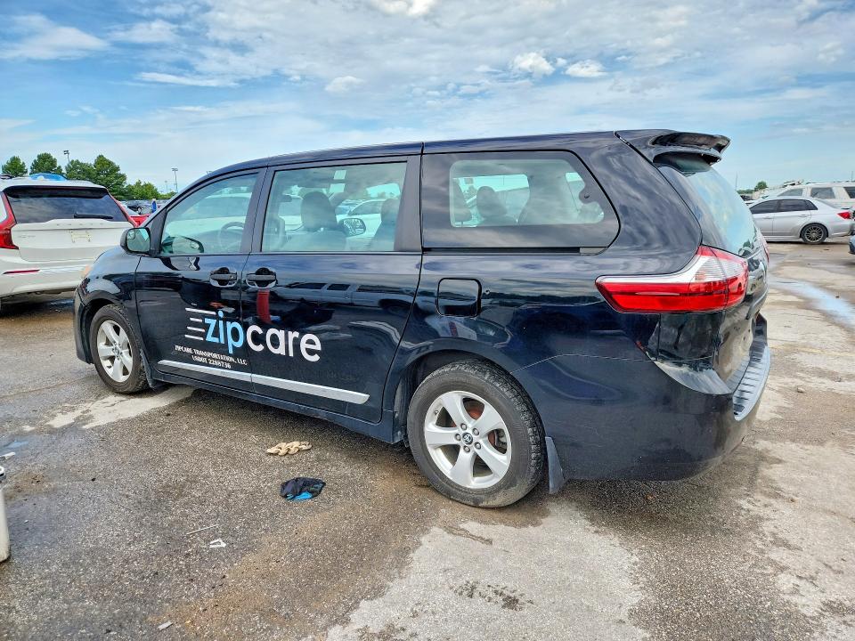 2018 Toyota Sienna მანქანა იყიდება აუქციონზე, vin: 5TDZZ3DC3JS956896, აუქციონის ნომერი: 65208626