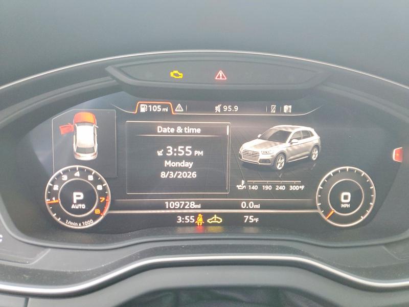 Aukcja sprzedaży 2019 Audi Q5, vin: WA1BNAFY6K2076630, numer aukcji: 63898876