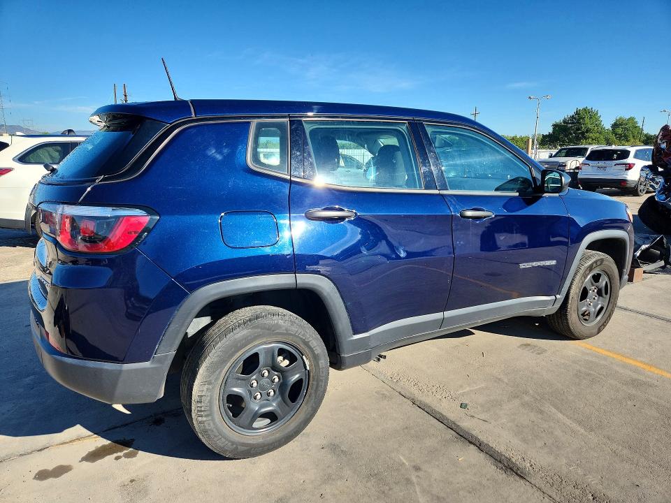 64785516 :رقم المزاد ، 3C4NJDAB1LT118365 vin ، 2020 Jeep Compass مزاد بيع