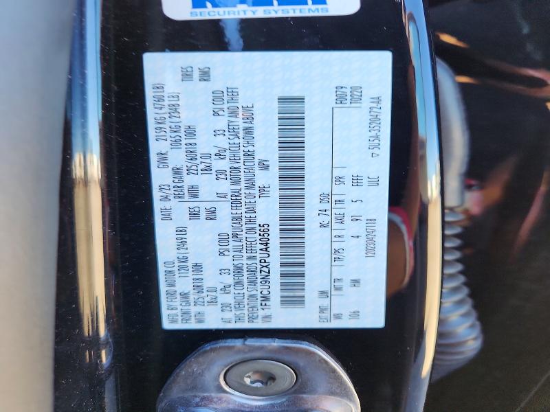 Aukcja sprzedaży 2023 Ford Escape, vin: 1FMCU9NZXPUA40565, numer aukcji: 64603296