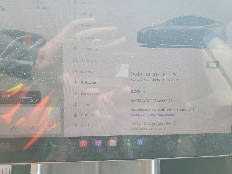 Aukcja sprzedaży 2026 Tesla Model Y, vin: 7SAYGDEE7TA590973, numer aukcji: 64092736