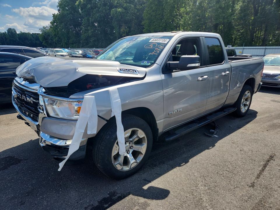 2019 Ram 1500 მანქანა იყიდება აუქციონზე, vin: 1C6SRFBT7KN914221, აუქციონის ნომერი: 65833106