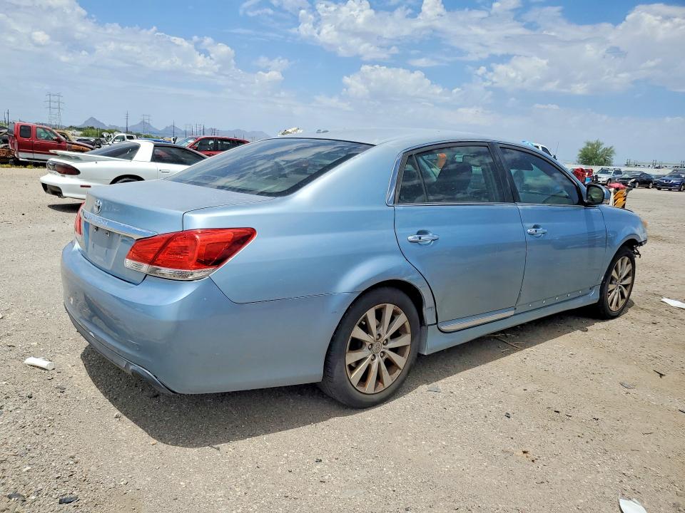 2011 Toyota Avalon მანქანა იყიდება აუქციონზე, vin: 4T1BK3DBXBU371254, აუქციონის ნომერი: 63662046