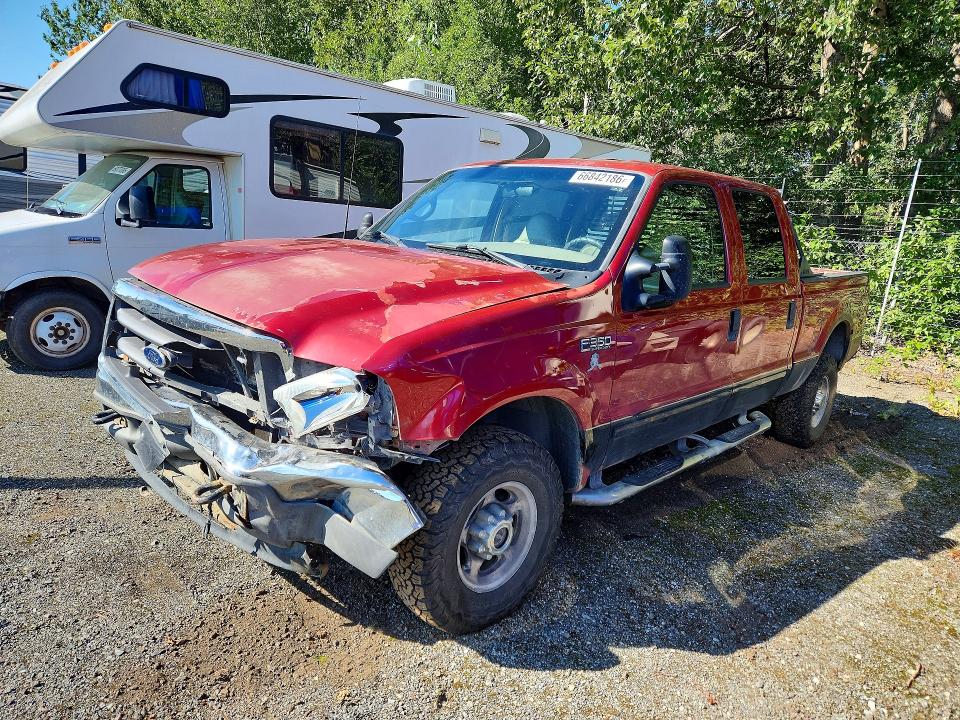 66842186 :رقم المزاد ، 1FTSW31F31EB12145 vin ، 2001 Ford F350 مزاد بيع