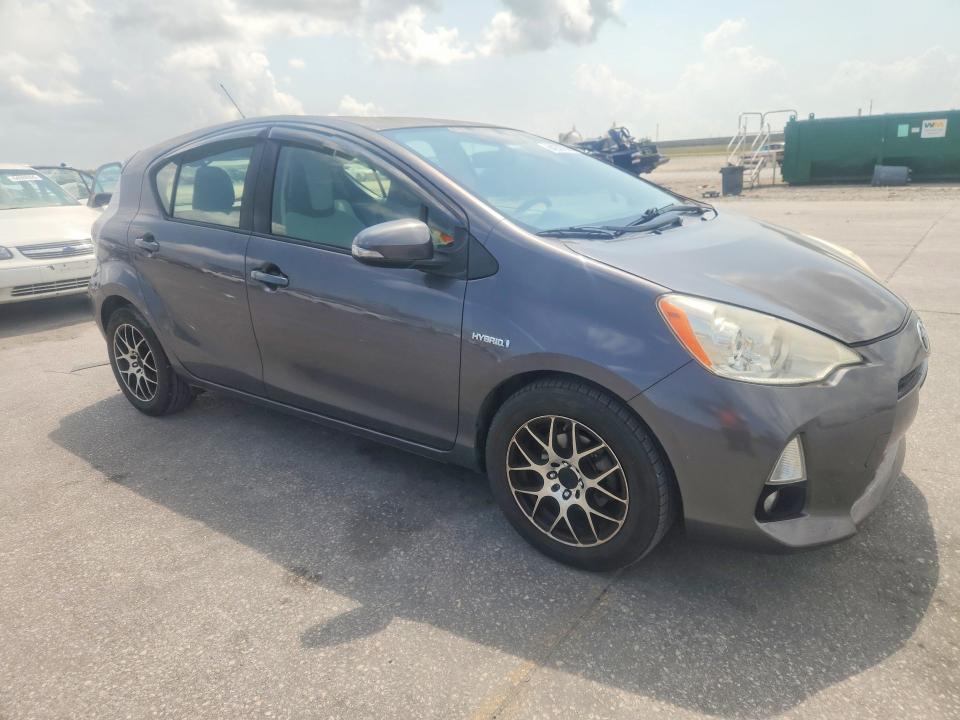 2012 Toyota Prius C მანქანა იყიდება აუქციონზე, vin: JTDKDTB39C1522579, აუქციონის ნომერი: 64239266