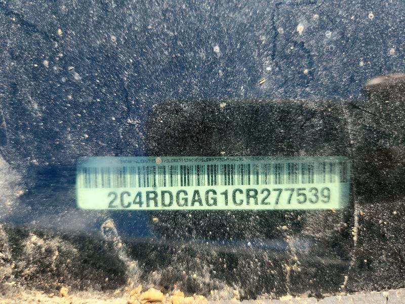 Aukcja sprzedaży 2012 Dodge Ram Van, vin: 2C4RDGAG1CR277539, numer aukcji: 64937046