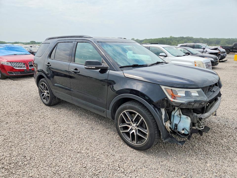 63704726 :رقم المزاد ، 1FM5K8GT9GGA52173 vin ، 2016 Ford Explorer مزاد بيع