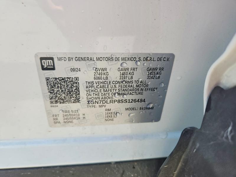 Продаж на аукціоні авто 2025 Chevrolet Equinox, vin: 3GN7DLRP8SS126484, номер лоту: 64909116