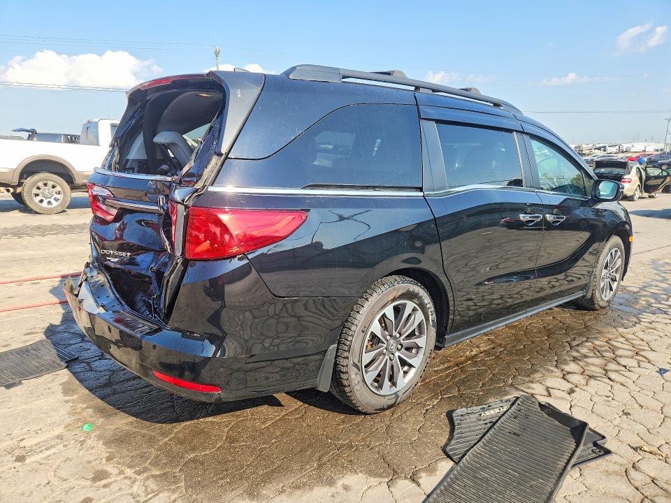 66922626 :رقم المزاد ، 5FNRL6H70MB004740 vin ، 2021 Honda Odyssey مزاد بيع