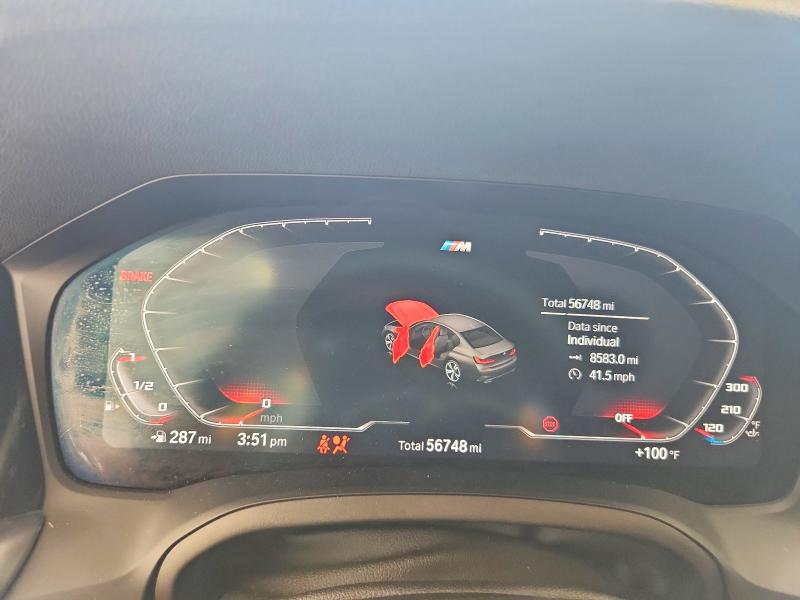 2022 Bmw M340i მანქანა იყიდება აუქციონზე, vin: 3MW5U7J07N8C29559, აუქციონის ნომერი: 64800366